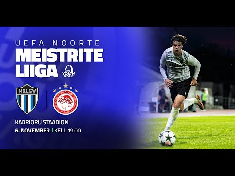U19 JK Tallinna Kalev - U19 Olympiacos F.C., UEFA Noorte Meistrite Liiga 2. voor