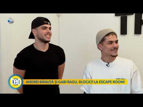 Teo Show (12.03.2023) - Andrei Banuta si Gabi Bagu, blocati la escape room!