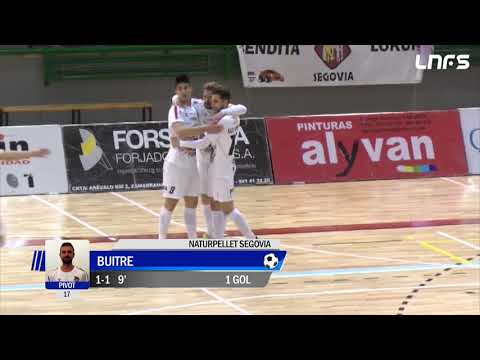 Gol Buitre (1-1) Naturpellet Segovia - Palma Futsal. J25, 1Div. LNFS