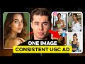 Create Realistic AI Ads From One Single Image Consistent Character Products