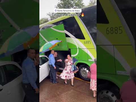 Caravana de Cajati esteve servindo a Deus aqui com a irmandade de Santa Terezinha de Itaipu-PR❤️‍🔥