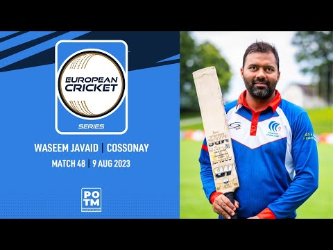 POTM: W.Javaid - COS vs WET | Highlights | ECS Switzerland | 9 Aug 2023 | ECS23.700