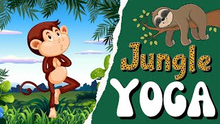 Jungle Yoga | Calming Yoga for kids | Kids Yoga | Yoga Brain Break | Spring  Yoga