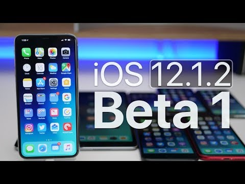 iOS 12.1.2 Beta 1 - What's New? Video