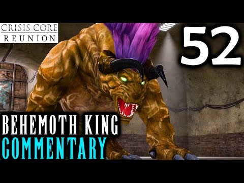 Final Chapter: Crisis Core Reunion Final Fantasy VII Walkthrough Part 52 - Behemoth King Battle