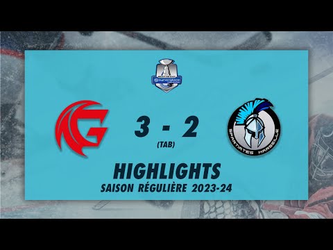Gothiques d'Amiens 3-2 (TAB) Spartiates de Marseille - Highlights - Synerglace Ligue Magnus 2023-24