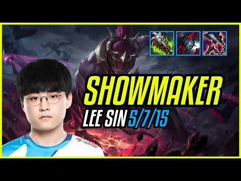 SHOWMAKER - LEE SIN MID - EUW CHALLENGER - PATCH 11.9