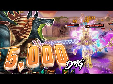 Smite: Anubis Ultimate can reach 5,000 Damage!