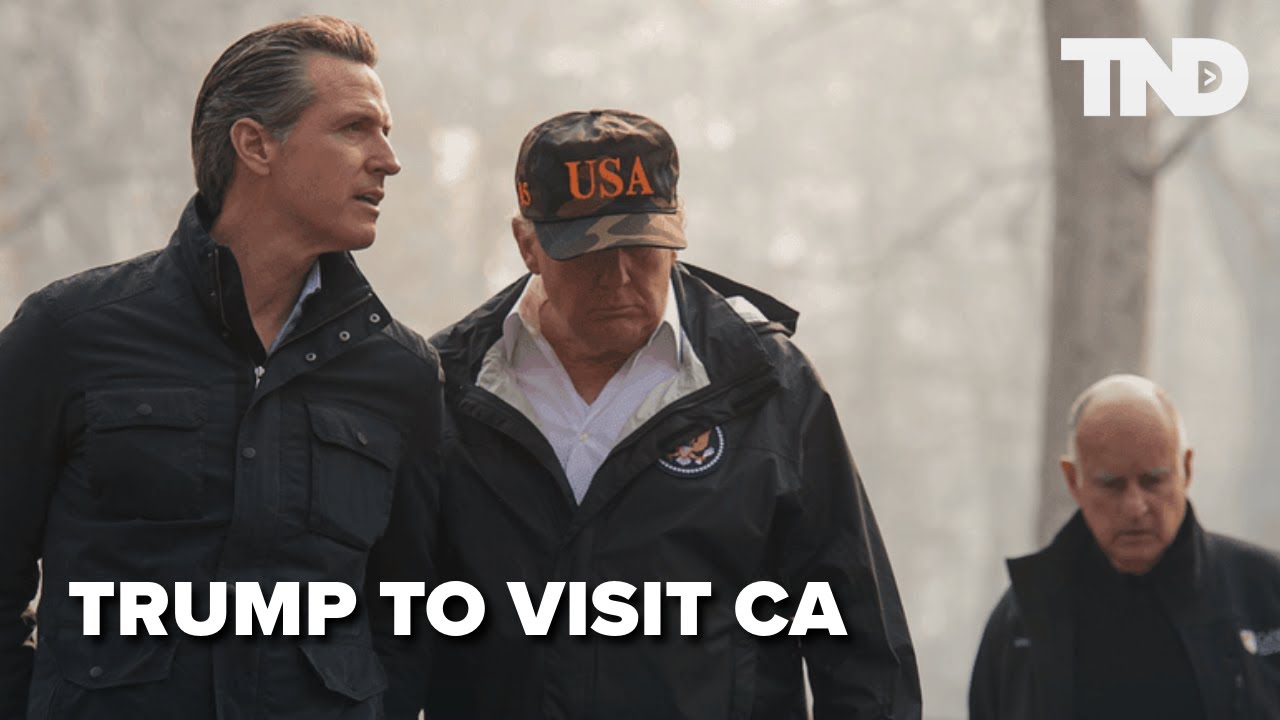 Trump to visit California fire zones