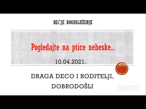 Dečije Bogosluženje