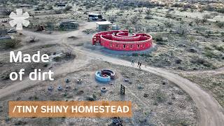 5 years building private village out of free dirt for family of 6