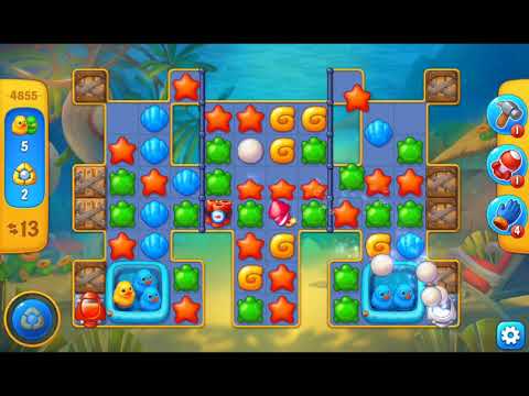 Fishdom 2021 - Level 4855   #Playrix #Fishdom #gaming