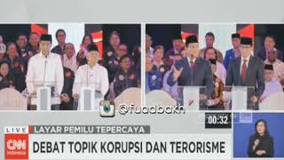 Download lagu Video Lucu Capres Prabowo!! Pada Saat Debat Capres & Cawapres 2019 mp3