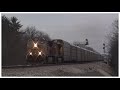 BNSF V Train At Yost November 29 2015