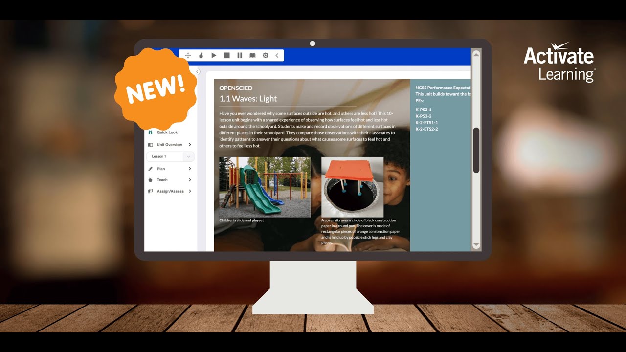Activate Learning OpenSciEd Elementary Interactive Digital Edition