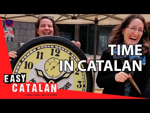 カタルーニャ語で時間を伝える方法｜超簡単カタルーニャ語5 (How to tell time in Catalan | Super Easy Catalan 5)