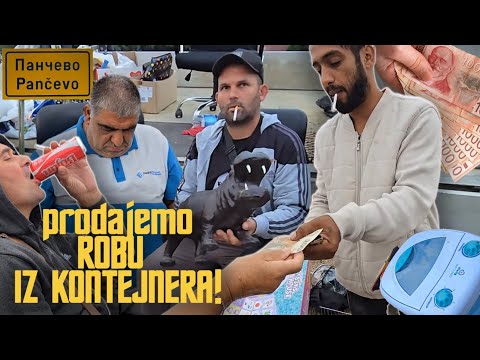 PIJACA PANCEVO PRODAJEMO ROBU IZ KONTENJERA 