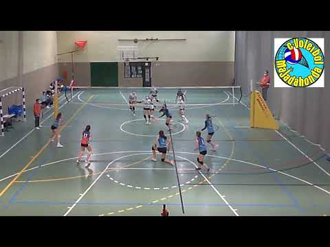 CV MAJADAHONDA - CDE PARLA VOLEY. 1ª DIV. JUVENIL FEMENINA (01-04-2022)