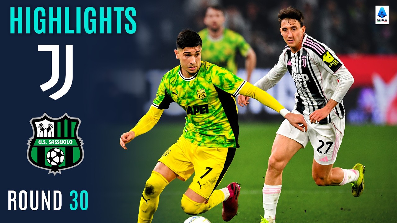 Juventus vs Sassuolo Highlights