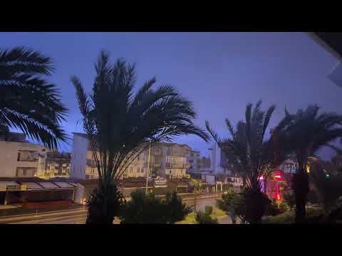 Starkes Unwetter in der SIDE Türkei 11.1.2026  #türkei #side #sideheute #SideTürkei