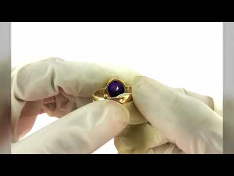 Green Bhairav Laxmi Lehsuniya Gomed Ring