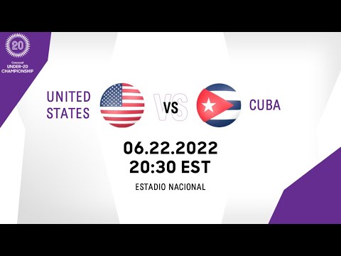 Concacaf Under-20 Championship 2022 | United States vs Cuba