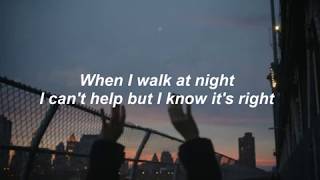 the cults : walk at night (lyrics)