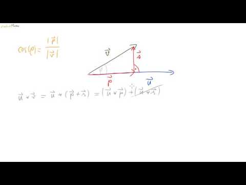 05 Winkel zwischen zwei Vektoren - Herleitung