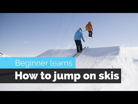 How to Jump on Skis | a Beginner Skiers Progression