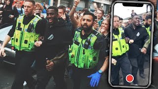 We GOT ARRESTED for STARTING A RIOT (HIDE &amp; SEEK WITH 3,000 PEOPLE)