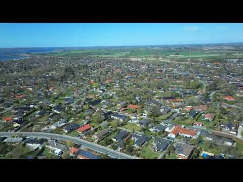 Jyllinge 360° fra 100 meters højde