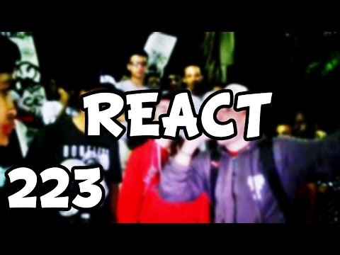REACT 223# Lya & Azzy vs Knust & Doug - Desafio do Tanque - 211º Batalha do Tanque
