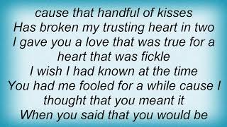 Hank Thompson - Heart Full Of Love Lyrics