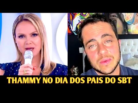 Eliana Convida Thammy Miranda para Programa do dia dos Pais no SBT