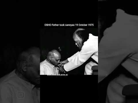 Osho father touching Osho feets-#osho #motivational status #osho meditation #osho family #yoga #usa