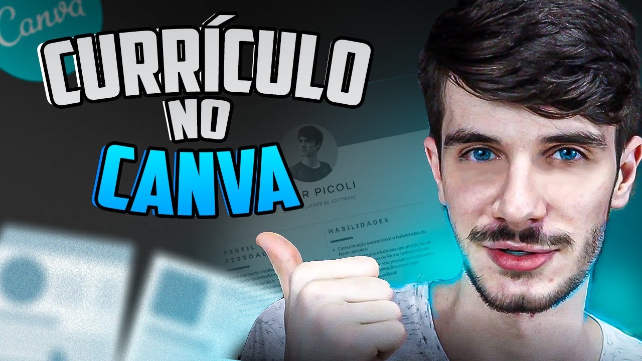 COMO CRIAR UM CURRICULO NO CANVA | Fazendo um Curriculo Criativo