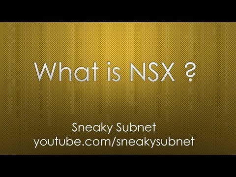 VMware NSX Overview