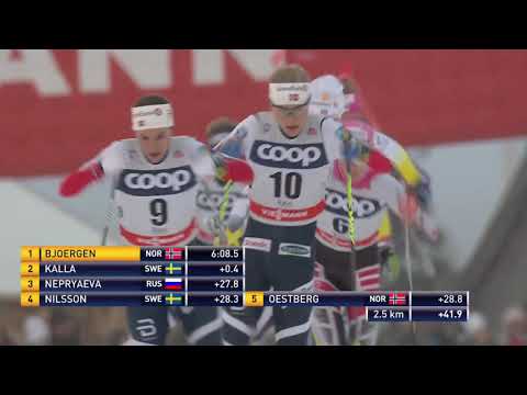Längdskidor Världscupen Ruka 2017/2018 - 10km Damer Jaktstart Fristil Dag 3/3