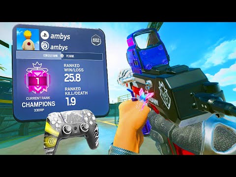 🧩*BEST* Controller Champion Settings & Sensitivity For ZERO RECOIL 🧩- Rainbow Six Siege X Console… 