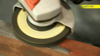 Klingspor NCD 200 - Disc abraziv din pânză nețesută pentru polizor unghiular