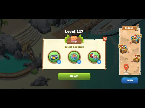 Lost Island Blast Adventure Level 117