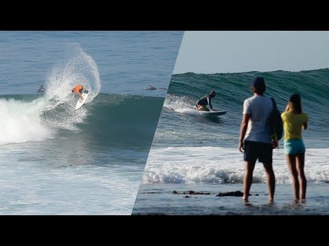 Surfing Uluwatu: AM High Tide / PM Low Tide - 11 September 2018