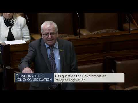 Mattie McGrath: Criticises Children's Hospital Site and Waiting Lists