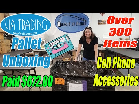 Via Trading Pallet Unboxing New products I have never seen! Over 300 Items - Paid $672.00 Reselling