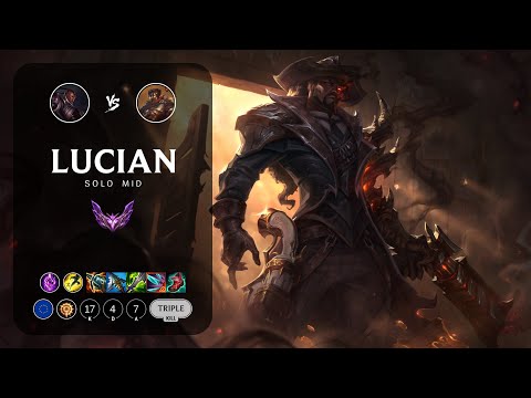 Lucian Mid vs Viktor - EUW Master Patch 13.19