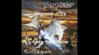 Rhapsody of Fire Agony Is My Name with lyrics