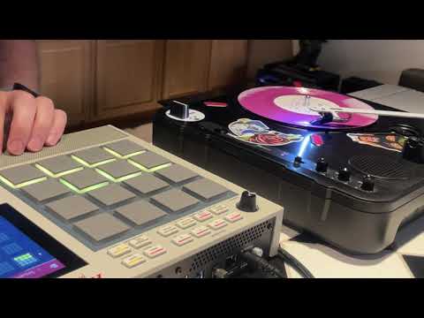 MPC Live 2 sample chopping scratch session!