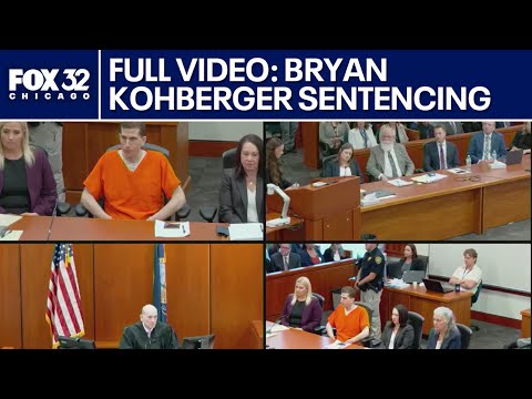 FULL VIDEO: Bryan Kohberger sentencing for Idaho murders