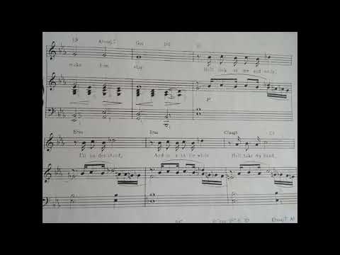 George Gershwin "The Man I Love"-piano accompaniment
