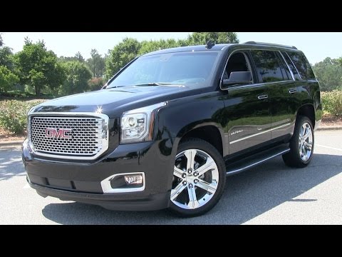 2015 GMC Yukon Denali Start Up, Test Drive, and In Depth Review